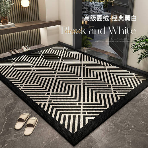 XMSJ进门地垫入户门垫2025新款门口脚垫可裁剪防滑耐脏垫 雪花-15275 1件数 60*90CM升级9代耐脏法尔曼