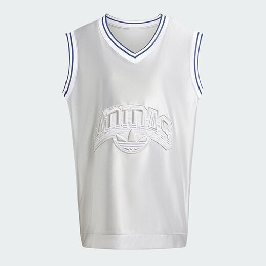 Adidas Clover Vest Summer de verano NUEVO FITUNDA AUTERAL AL ​​ARRIBA Moda V-Neck en V transpirable Camiseta Maneveless It9766 XL