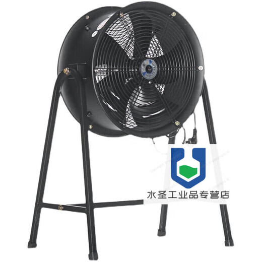 External rotor post type axial flow fan 220v high speed 380v industrial grade exhaust fan industrial electric fan large air volume YWF4E-300 low speed fan dual