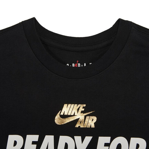 Nike (Nike) Air Jordan Air Jordan Baloncesto Baloncesto Sports Camiseta de manga corta DV9719-010 3XL
