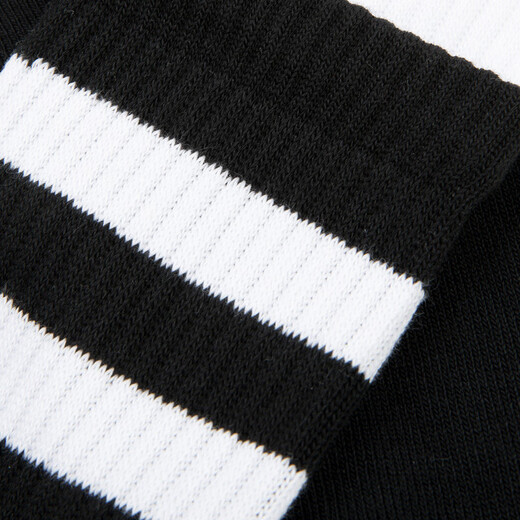Aape flagship store accessories ape embroidery contrasting stripes casual trendy mid-calf socks 5321XXO BKX/black L