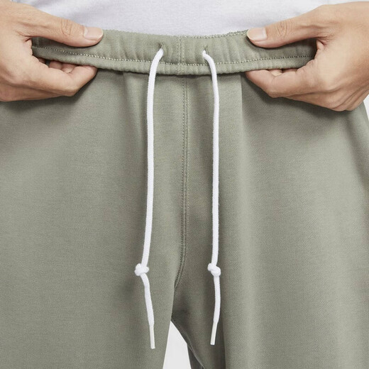 耐克（NIKE）男子户外简约日常舒适百搭休闲运动裤长裤DX1365-320 绿色  L 