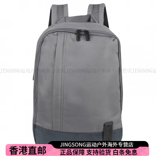 Calvin Klein Fashion Classic Versátil Versátil Inventable Sports Sports Polyester Computadora Mochila Mochila Parejas Gris Rutina Gray Gray