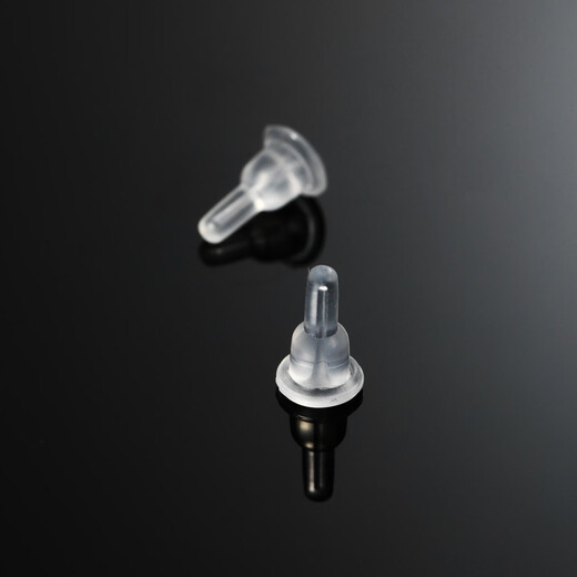 XUPING Xuping jewelry ear plugs, ear caps, ear plugs, ear studs, alloy accessories, rear plugs, short silicone ear plugs, 30 pairs