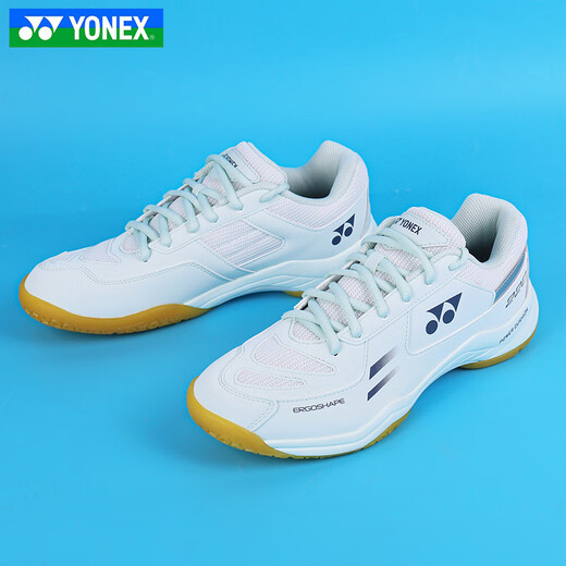 YONEX's new professional badminton shoes for men and women for training and competition sports shoes, non-slip, wear-resistant, comfortable and cushioning SHB220CR SHB220CR/light mint green 42