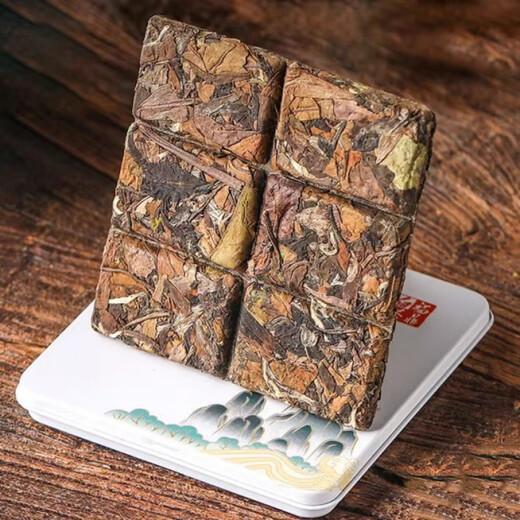 Fuding White Tea 2018 Old Shoumei Small Square Pieces Old White Tea Cake Authentic Small Cake Tea Gift Box 30g One Box Experience Pack Fuding White Tea 2018 Old Shoumei Small Square Pieces Old White Tea Cake Authentic Small Cake Tea Gift Box 30g One Box Experience Pack