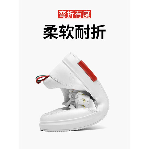 卡帝乐鳄鱼板鞋男款2025新款帆布透气小白鞋男士厚底百搭夏季男鞋休闲鞋子男 黑色 冰丝-全6624dk-免系带 40 标准运动鞋码