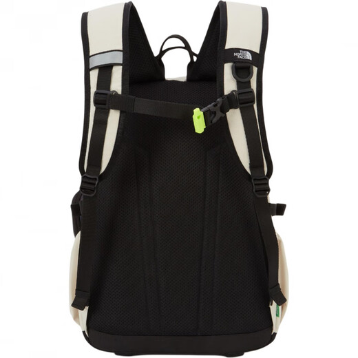 The North Face Casual Trends Fabric Backpack Combination Men and Women Style Style Beige Beige
