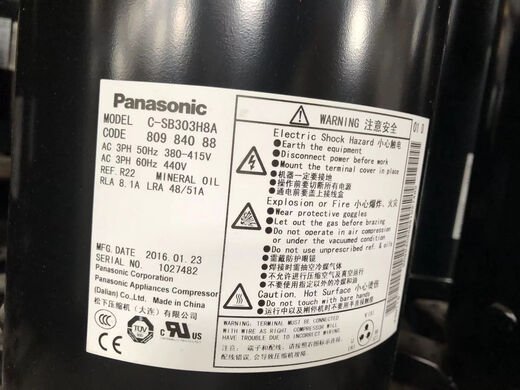Lism sanyo Panasonic Compressor 5 Caballos 6 Caballos 10 Caballos 12 Caballos C-SB373H8A/C-SC753H8H/C-SC903H8H C-SBX180H38A