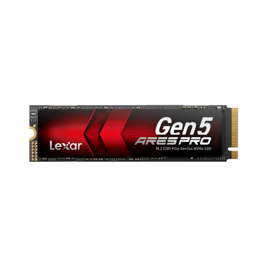 雷克沙（Lexar）ARES PRO 战神系列 4TB SSD固态硬盘 M.2接口(NVMe协议) PCIe 5.0x4 高速14000MB/s传输