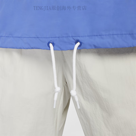 耐克（NIKE）男子上衣宽松梭织运动叠搭刺绣FUTURA轻便FN3893 010黑/白 M