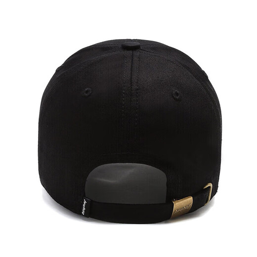 MPPMCK hats for men and women for all seasons, new peaked caps, Korean style trendy outdoor casual fashion feather embroidery versatile stick, feather style black