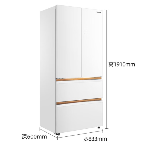 东芝（TOSHIBA）Toshiba/ GR-RF560WI-PG1B3/561/687/688/683大白梨大白杏 GR-RF688WI-PG1B6  木槿杏 61