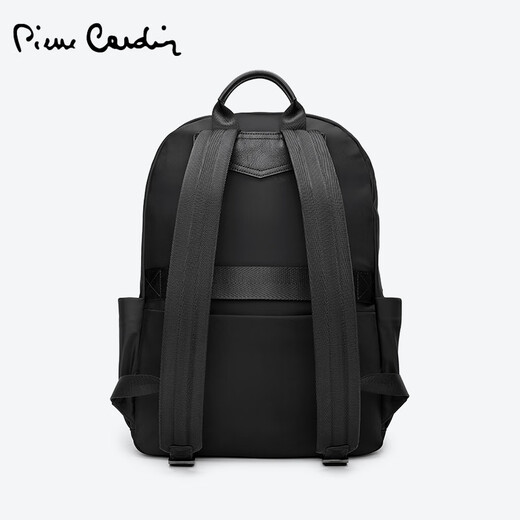 Pier Cardin Backpack Men's NOUVEAU MENCE MODIALE BUSINESS BUSINESS MODE VOLUSATILE Sac d'ordinateur décontracté sac à dos Men de voyage pour hommes de voyage Black [Brand Authentic Product - Fake One and Ten Finees]