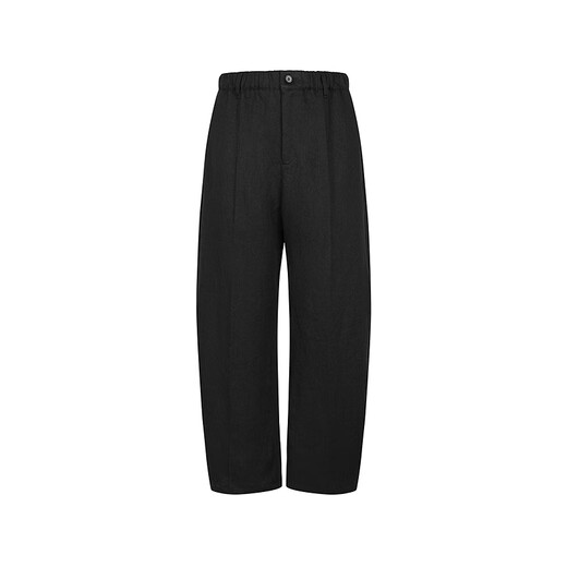 Jnby [même modèle dans le centre commercial] 25 Summer Nouveau pantalon occasionnel lâche 5p4e13540 001 / Ce noir M