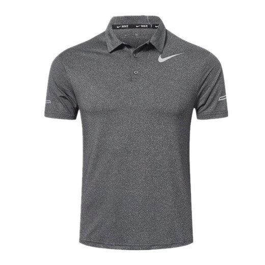 NBA VIBE-NIKE速干弹力上衣夏季男士高尔夫t恤运动翻领透气短袖POLO衫休闲 耐克-枣红色 902网眼速干 XL 耐克-XL 推荐150-165斤