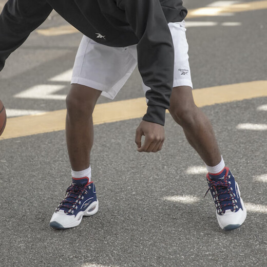 锐步（Reebok）现货REEBOKQUESTIONMID艾弗森中帮防滑篮球鞋GW8854正品速发 HR1049 不退不换 40 25.5CM