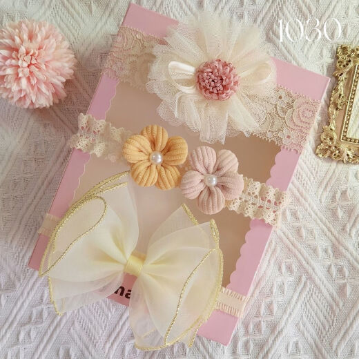 Beihao Meng Merrier Sweetie Baby Hairband Summer NUEVO PEDIO BANCO BANDO HACIDO LINDA PRINCIPIA CRODURA CROWN ACCESORIOS NO SLIM 1048