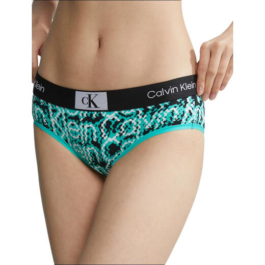 Calvin KleinCK/ CK96系列 中腰字母印花女内裤 女款 拼色 拼色 S