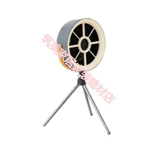OIMG Tragbares glattes glattes Maschine im Freien Camping in Indoor BBQ Große Windkraftzahlen Hood Home Desktop-Haube Kapuze Lüfter FC-6629-Weiß-Weiß-Standard mit zwei Teilen Filterbaumwolle)