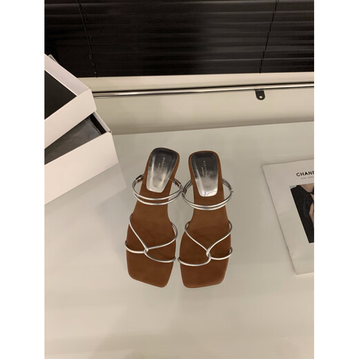 Pushui-Methode Roman Sandals Fairy Dünngürtel Keil Sommer mittlerer Absatzschuhe MRL683-2 Schwarz 38