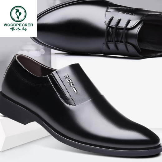 Zapatos de cuero de pájaros carpinteros para hombres en verano
