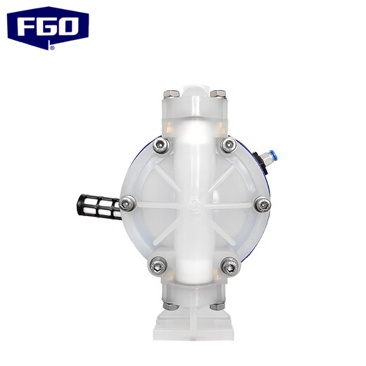 FGO pneumatic diaphragm pump engineering plastic + F46 diaphragm QBY3-15SF DN15 flow rate 1m3/h