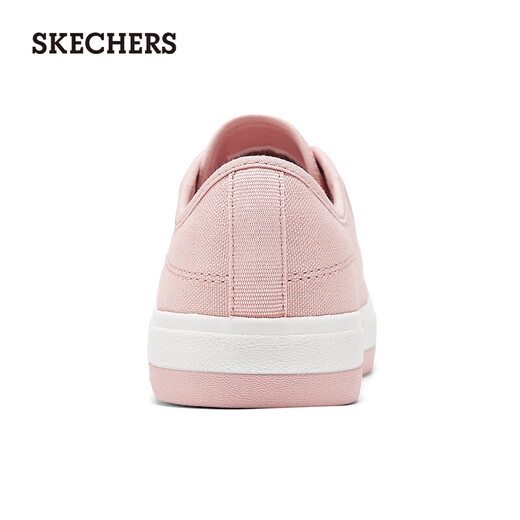 Skechers斯凯奇女士休闲帆布鞋114664 裸粉色/BLSH 37