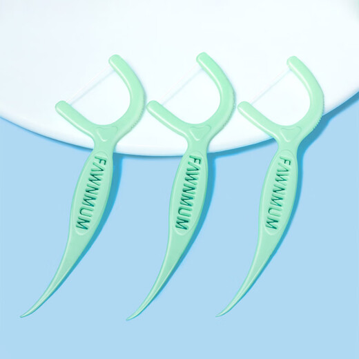 
Xiaolu Mama Superfine Floss Stick Home Fitting Fresh Floss 50 Patches/Box 2 Boxes 100 Patches