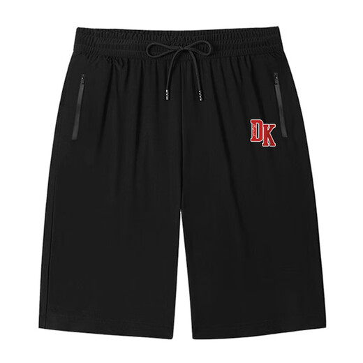 米诗德300斤胖子加肥加大码短裤男500斤400斤300斤肥佬冰丝短裤男宽松大 D7027B小熊冰丝短裤 11XL470至500斤 均码