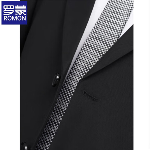 Romon-Anzug Set Herren Drei-teiliger Slim Bräutigam-Bräutigam Hochzeitsgeschäft lässig Professionelle Kleidung großer Anzug Männer grau [Anzug + Weste + Hosen] Drei-teiliger XL