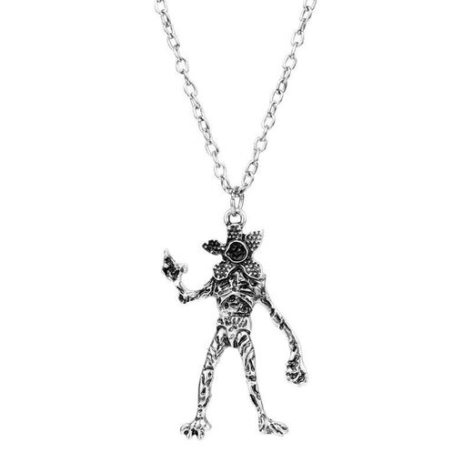 Collier de bijoux périphérique des cerfs et oranges étranges