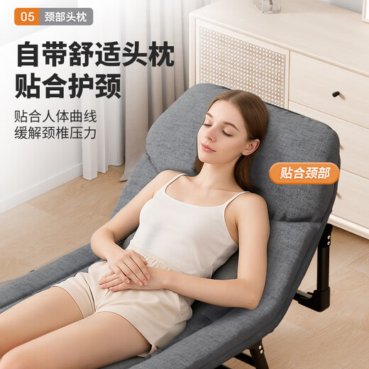 Lit pliant yoik American Single Lunch Break Hospital Hôpital Escort Bed Rental House Camp Bed peut s'asseoir et mentir 180 * 60cm