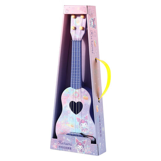 Yinming Kulomi Guitarra para niños Ukulele Toys Music Puzzle Las chicas pueden tocar melodías pequeños instrumentos 44cm Yeluli