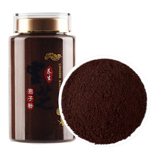 Peking Tongrentang [Ursprung] Changbai Mountain Ganoderma lucidum spore powder 500 g toudao semi-wild linzhi powder [2 Dosen] Netzinhalt 500 g (1 Zyklusmenge