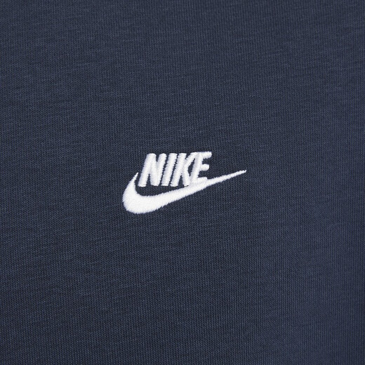 Nike (NIKE) official men's french trotter top round neck sweatshirt embroidered soft FUTURA comfortable FN3889 451 obsidian/white XL
