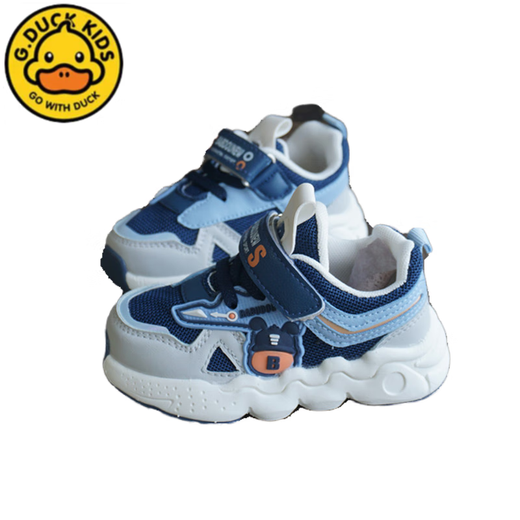 
G.DUCKKIDS little yellow duck children's shoes 25 spring and autumn style baby shoes for boys and girls Babu toddler shoes for children's functional shoes for children non-slip and transparent 9227 light pink spring and autumn style leather surface 27 inner length 16.5cm