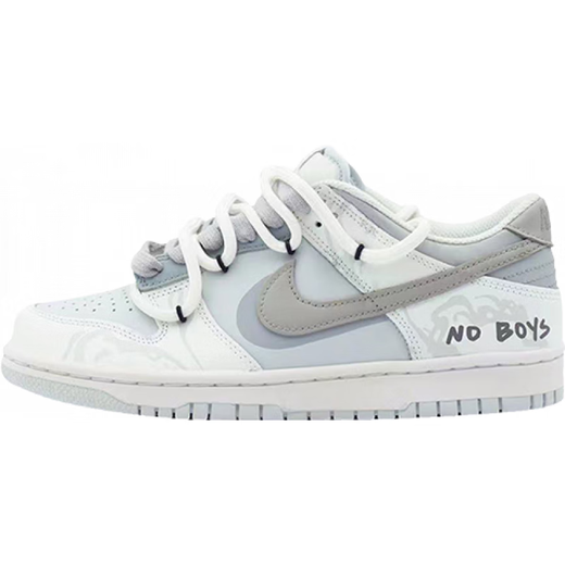 耐克（NIKE）球鞋定制NikeDunkLow做旧复古秋日穿搭男女款板鞋 DD1391-103(Team108-男款小男孩2 44.5 定制款不退不换