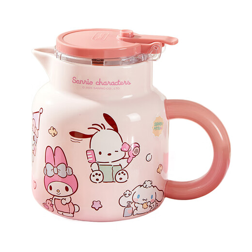MARSICA Sanrio insulated kettle office small thermos tea kettle household hot kettle stew teapot dormitory afternoon tea set single teapot 780ml Sanrio official genuine