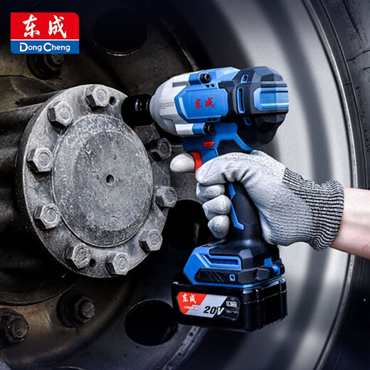 Dongcheng sin escobillas llave eléctrica de torque grande reparación de automóviles cañón de viento dongcheng litio impacto llave 698 actualizado 4884.0 conjunto de pioneros de doble electricidad