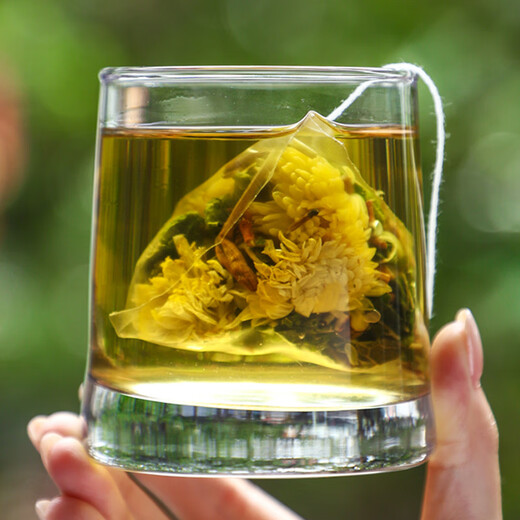 
Banshan Agricultural Honeysuckle Chrysanthemum Tea 300g (50 packs) Health tea Herbal Tea Dandelion Tea Bags for soaking in water