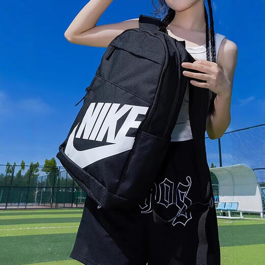 NIKE双肩包书包情侣包大容量休闲背包包包便携旅行包 DC4244-224黄色