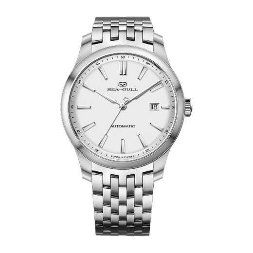 Watch Watch Mecanical Mecánico Hombres de Seagull Menor Hombres Simple Business Classic Single Calendar Steel Wnist Watch 816.12.1048 816.12.1048