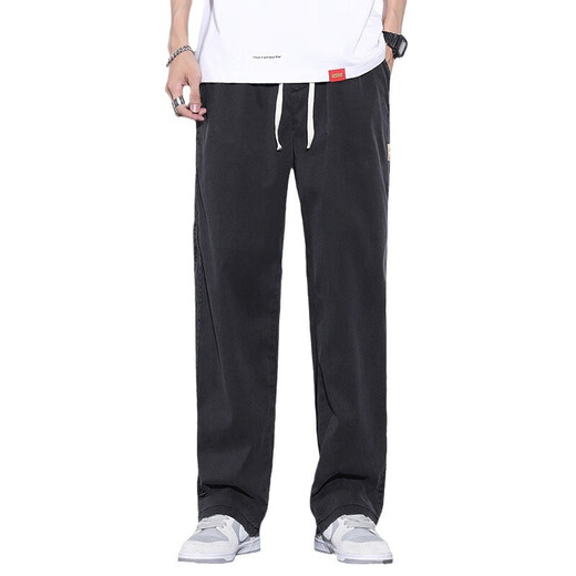 
GY goldlionGY goldlion summer new super soft jeans men's thin large straight loose wide-leg pants 1048 blue high-quality summer lysel thin M 100-115Jin[Jin equals 0.5 kg]