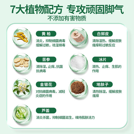 Chunchuntang Yunnan Herbal Athlete's Foot Spray Anti-itching Peeling Feet Odor Sweat Fungal Infection Blister Foot Medicinal Pack Yalan Antibacterial Cream