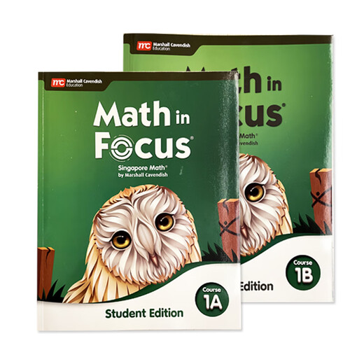 正版原版进口新加坡数学Math in Focus新版678年级初中数学教材Course 1A1B2A2B3A3B课本 练习册 现货 Course 3A课本（八年级上）