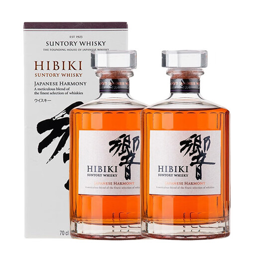 响和风响大师响樱花白州1973山崎1923山崎12日本响红酒桶日本威士忌 响和风 欧版 带盒 700ml*2