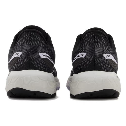 NEW BALANCENB880v12简约舒适网布织物防滑耐磨透气轻便低帮跑步鞋女款黑白 B宽 37.5