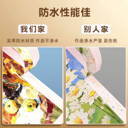 YUPIN Masking Tape Art Color Separation Decoration Masking Seam Film Paint Protection Not Easy to Leave Marks Sticker Width 30mm*Length 20m Single Roll