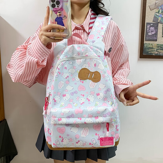 Children's schoolbag cartoon 1st to 3rd to 6th grade girls primary school students 2025 new study bag spine protection backpack KH-933# blue